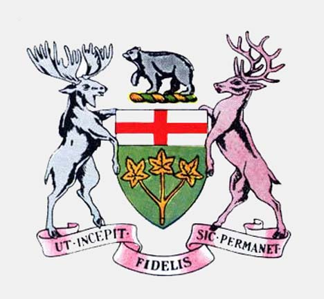 Coat of Arms Ontario
